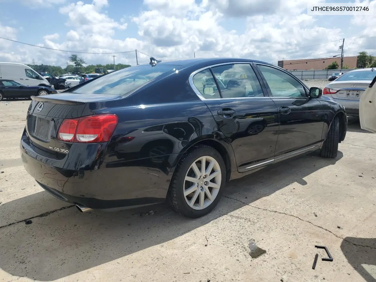 2007 Lexus Gs 350 VIN: JTHCE96S570012746 Lot: 62484675