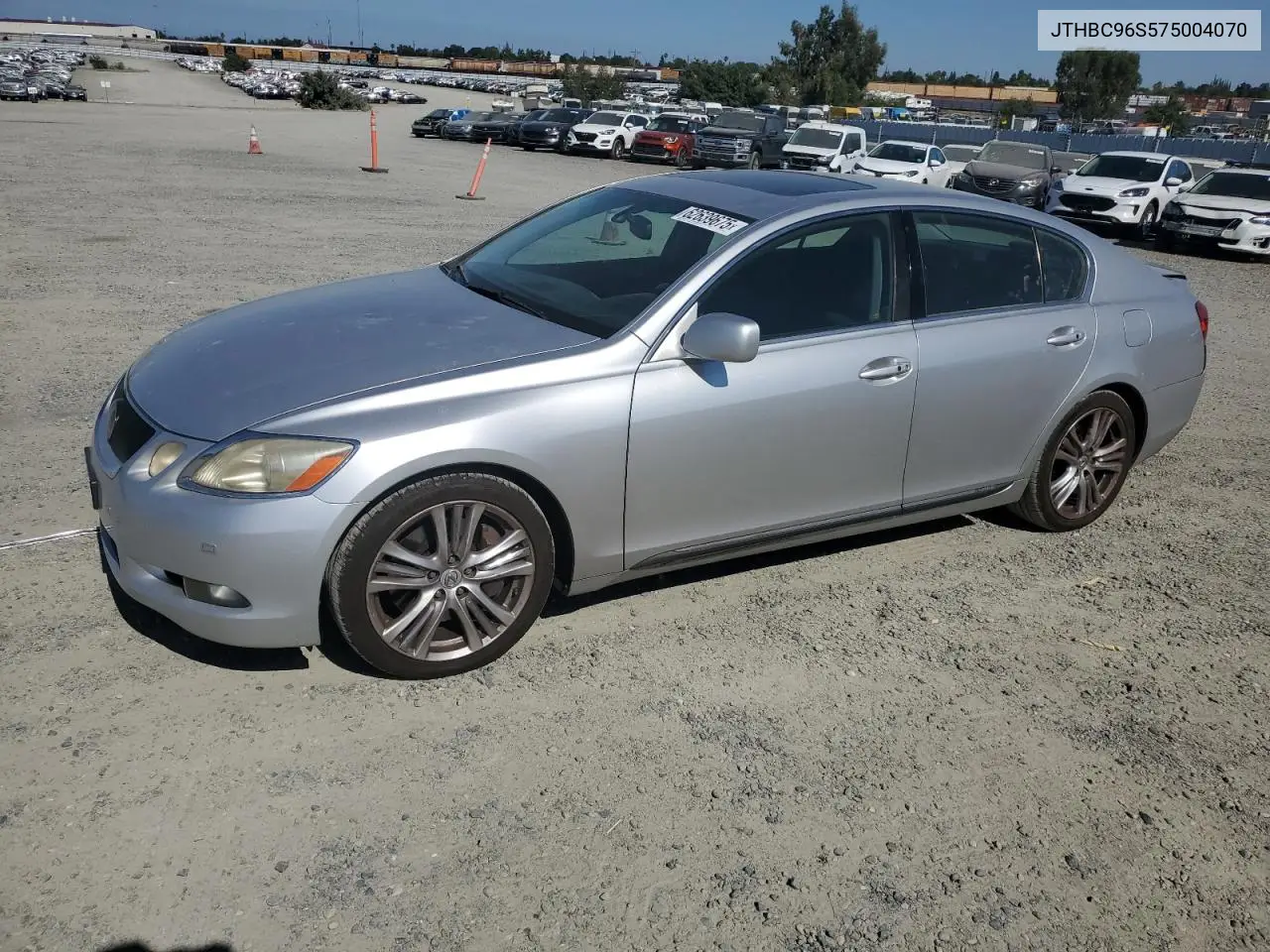 2007 Lexus Gs 450H VIN: JTHBC96S575004070 Lot: 62639675