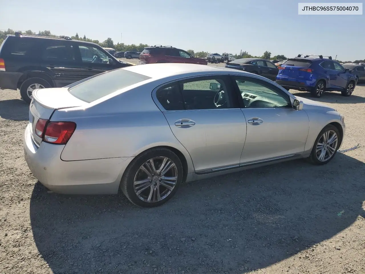2007 Lexus Gs 450H VIN: JTHBC96S575004070 Lot: 62639675