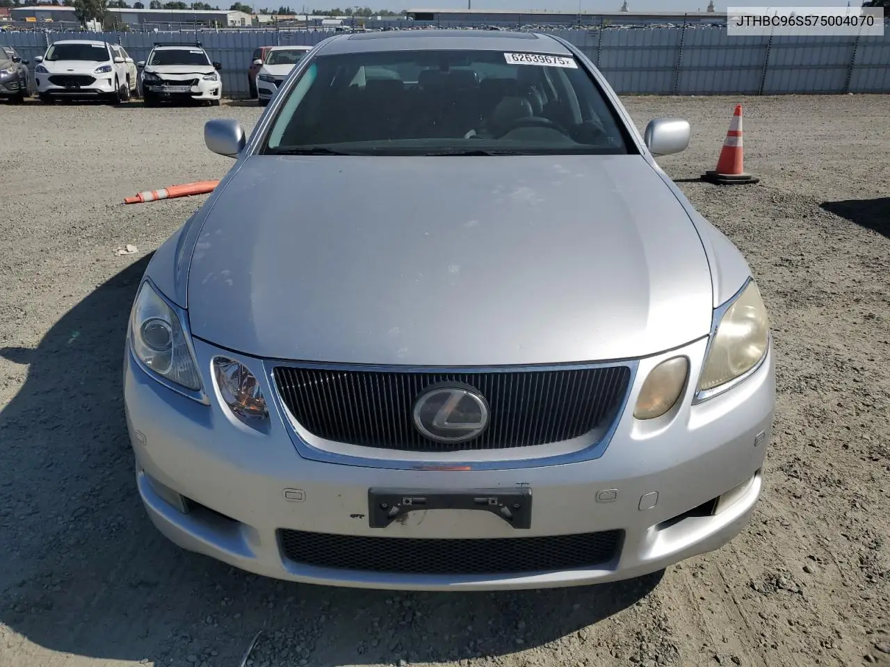 2007 Lexus Gs 450H VIN: JTHBC96S575004070 Lot: 62639675
