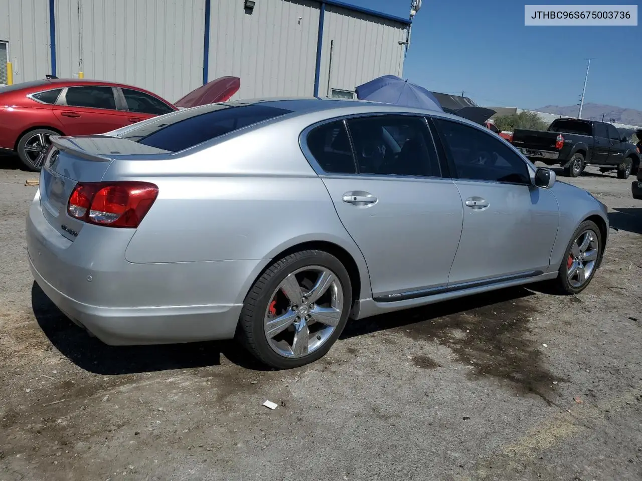 2007 Lexus Gs 450H VIN: JTHBC96S675003736 Lot: 62944915