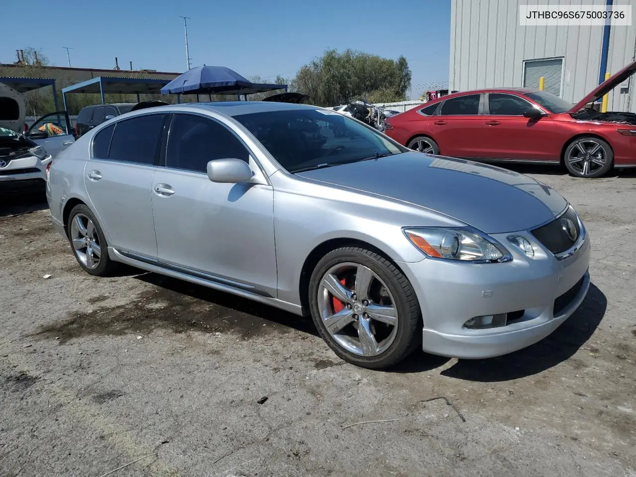2007 Lexus Gs 450H VIN: JTHBC96S675003736 Lot: 62944915