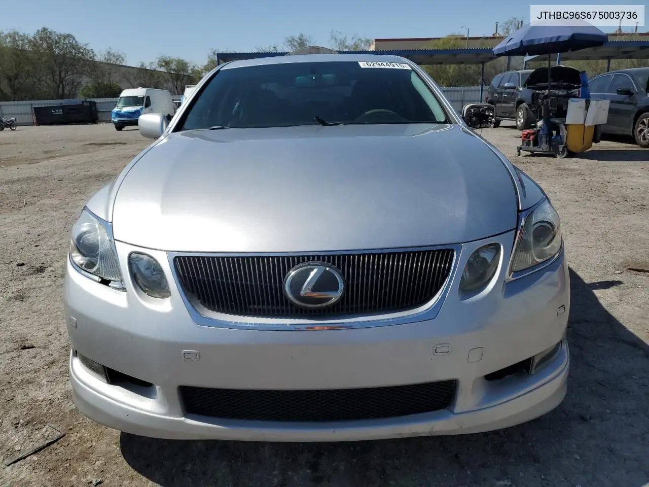 2007 Lexus Gs 450H VIN: JTHBC96S675003736 Lot: 62944915
