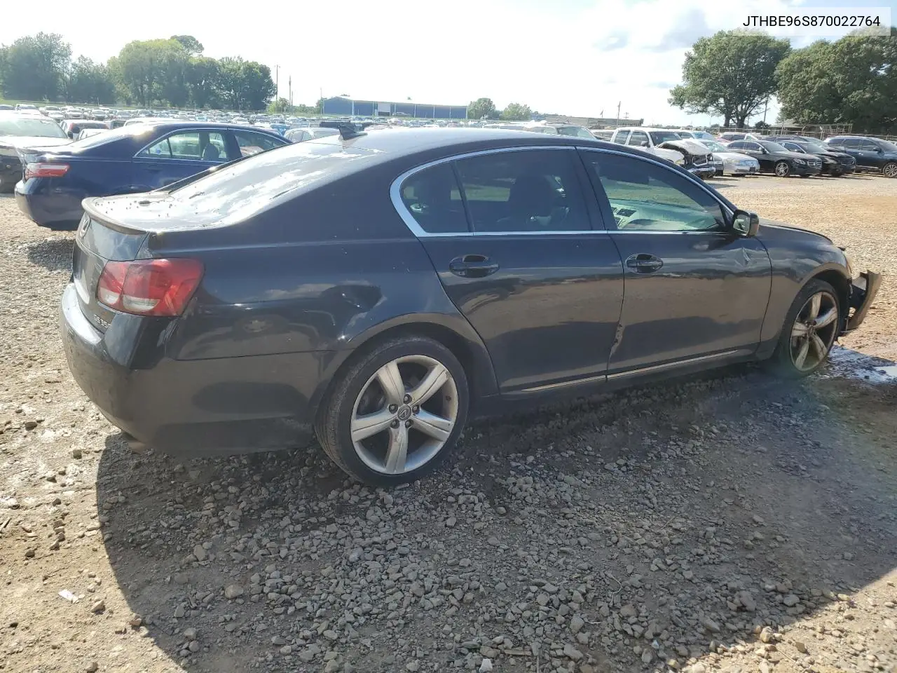 2007 Lexus Gs 350 VIN: JTHBE96S870022764 Lot: 64799335