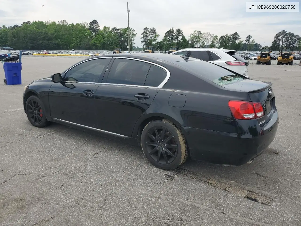 2008 Lexus Gs 350 VIN: JTHCE96S280020756 Lot: 54480255