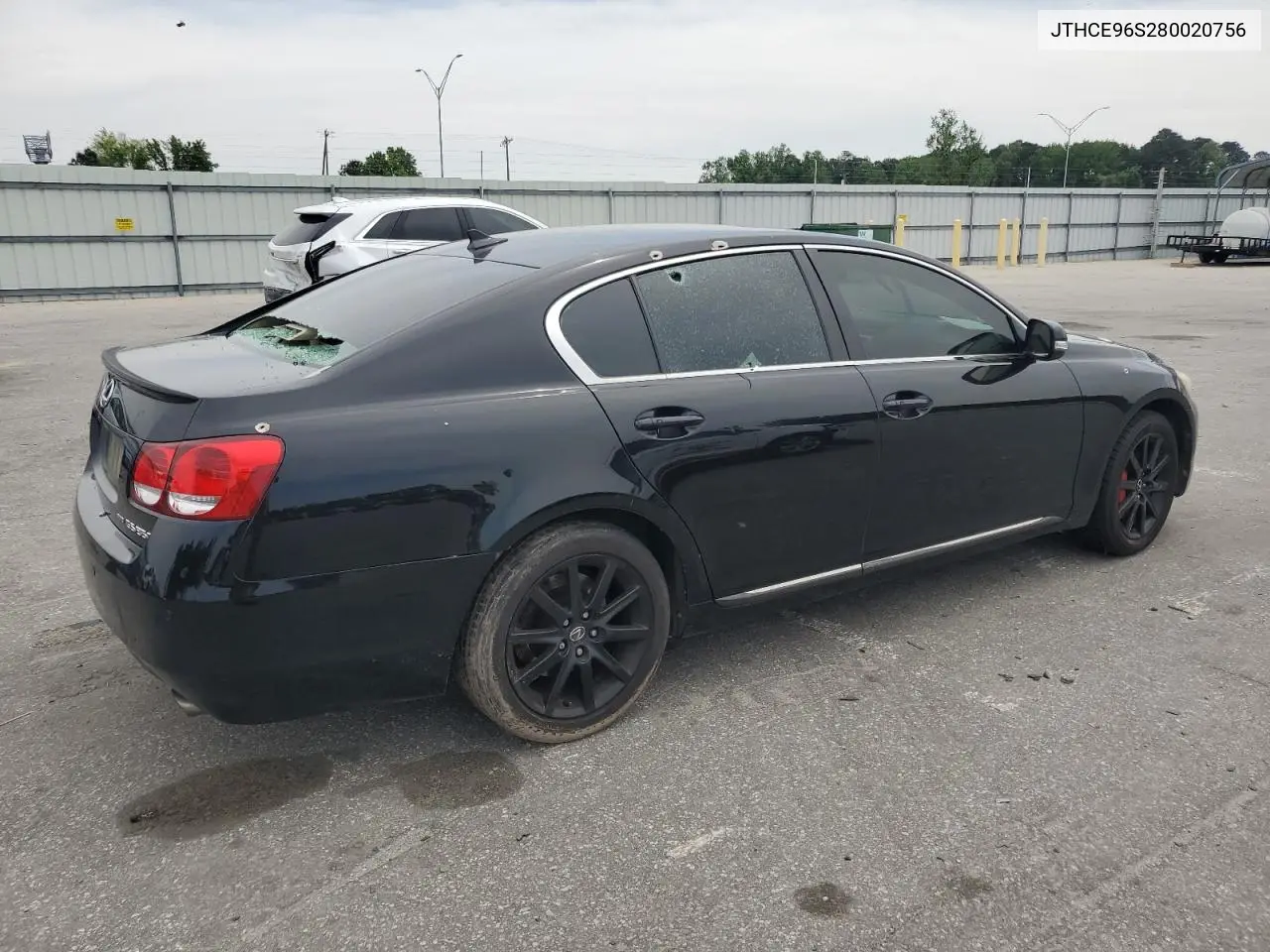2008 Lexus Gs 350 VIN: JTHCE96S280020756 Lot: 54480255