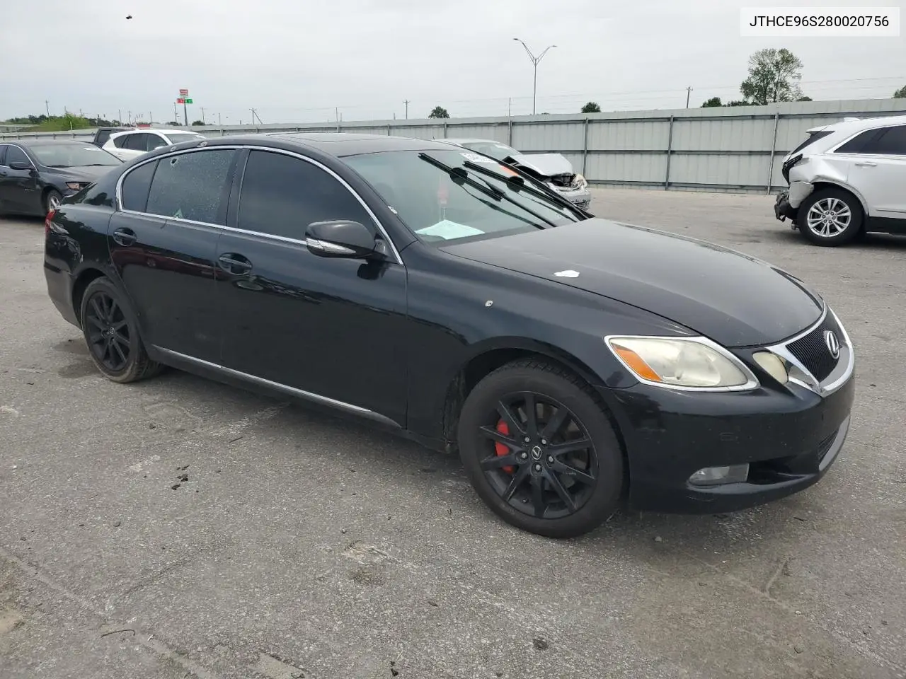 2008 Lexus Gs 350 VIN: JTHCE96S280020756 Lot: 54480255