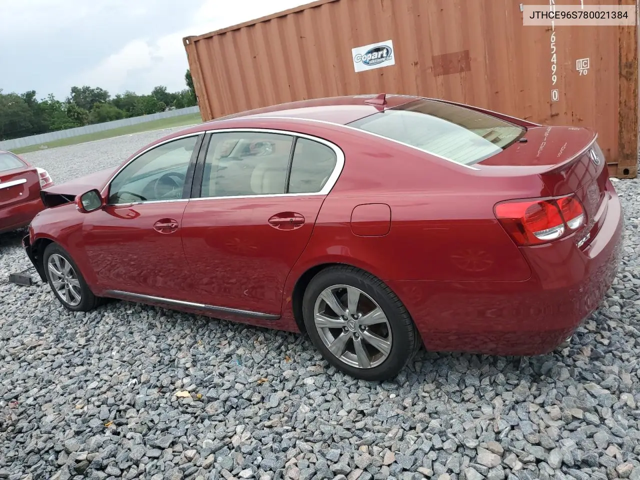 2008 Lexus Gs 350 VIN: JTHCE96S780021384 Lot: 58914735