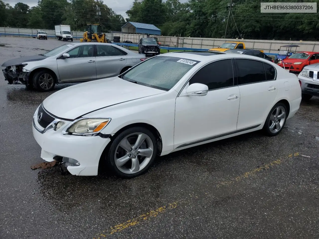 2008 Lexus Gs 350 VIN: JTHBE96S380037206 Lot: 61055245