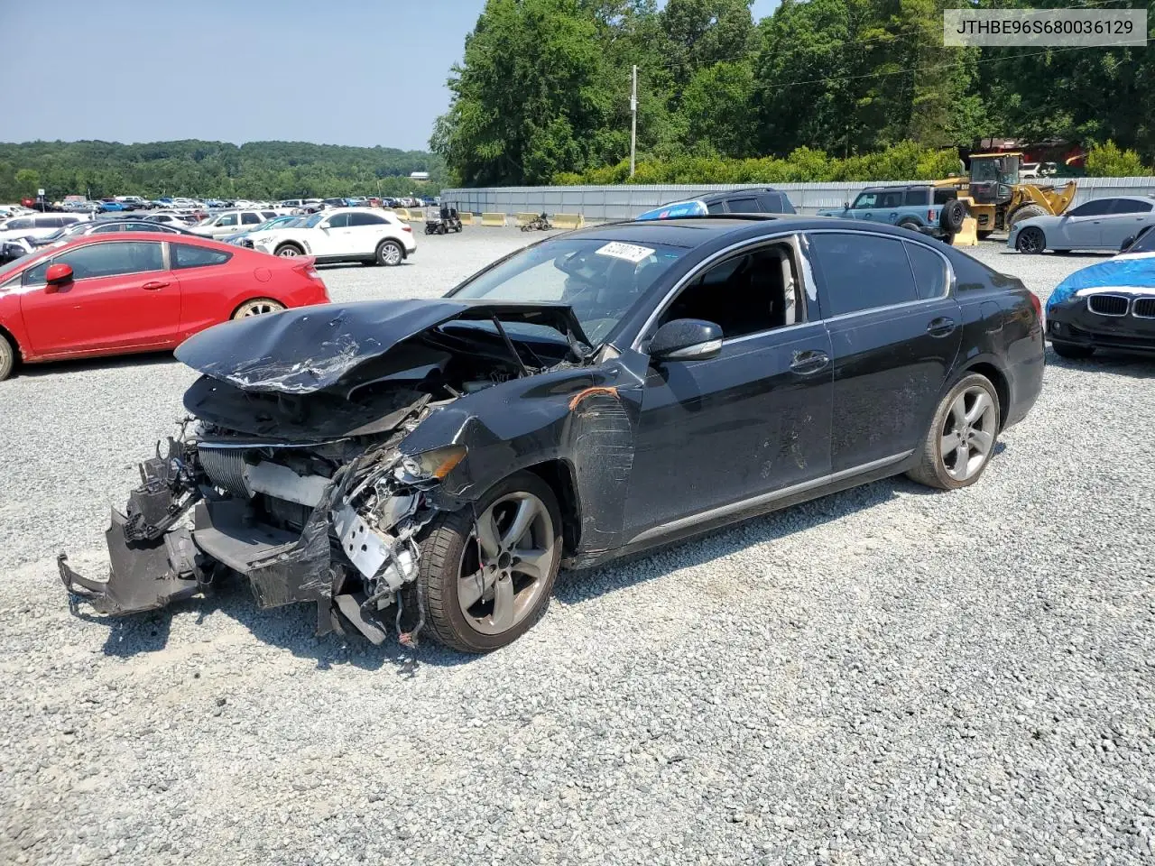 2008 Lexus Gs 350 VIN: JTHBE96S680036129 Lot: 62200175