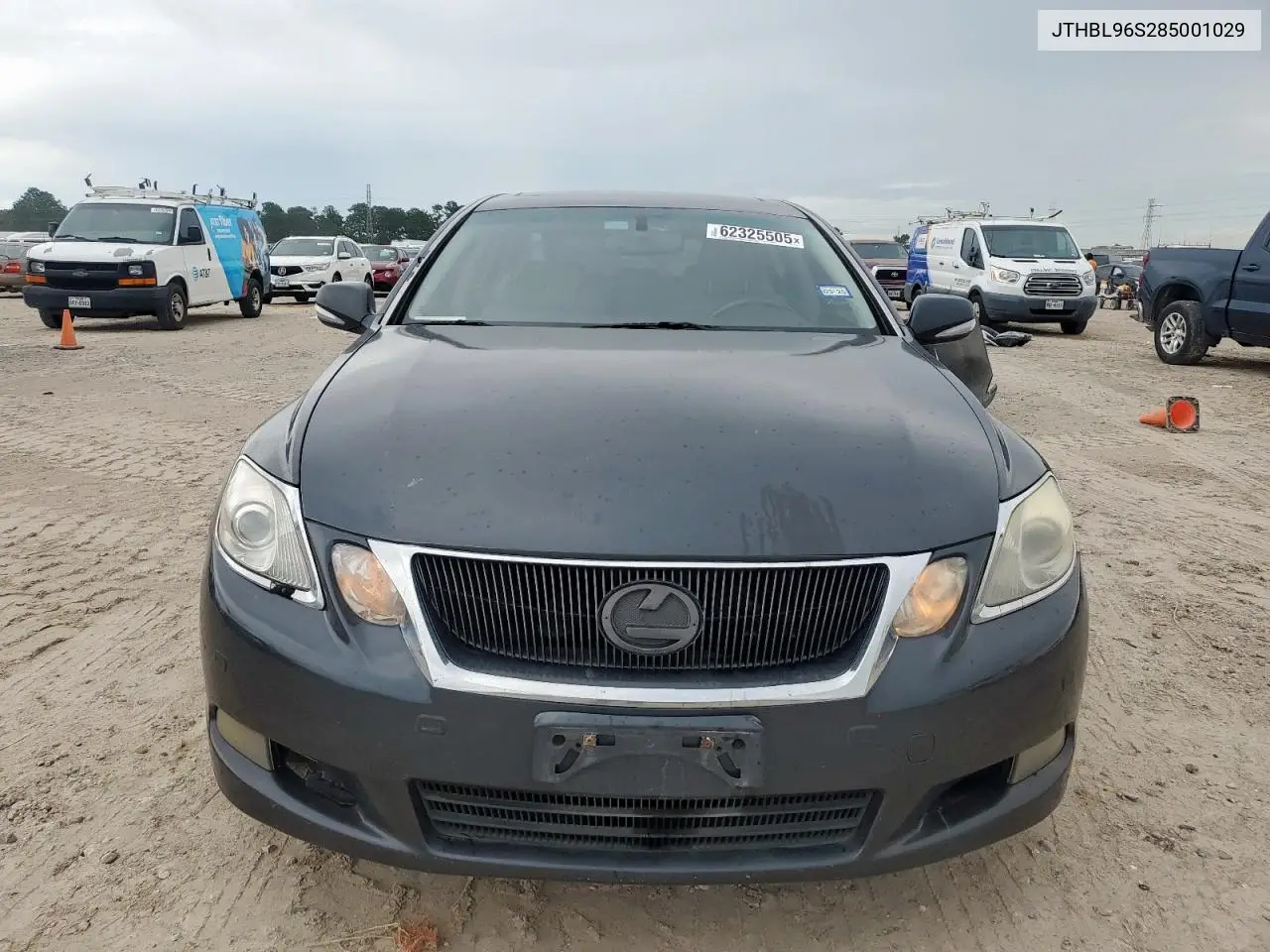 2008 Lexus Gs 460 VIN: JTHBL96S285001029 Lot: 62325505