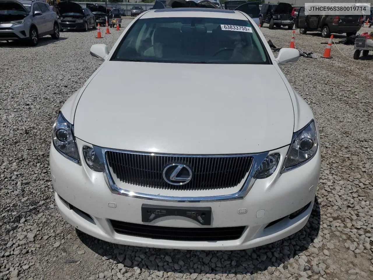 2008 Lexus Gs 350 VIN: JTHCE96S380019714 Lot: 63833755