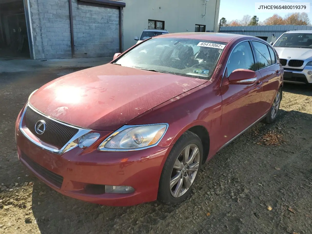 2008 Lexus Gs 350 VIN: JTHCE96S480019379 Lot: 65413062