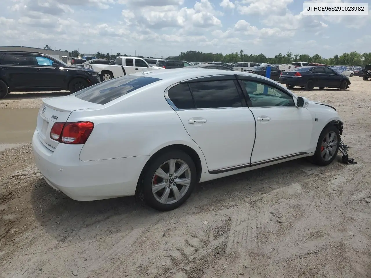 2009 Lexus Gs 350 VIN: JTHCE96S290023982 Lot: 56376285