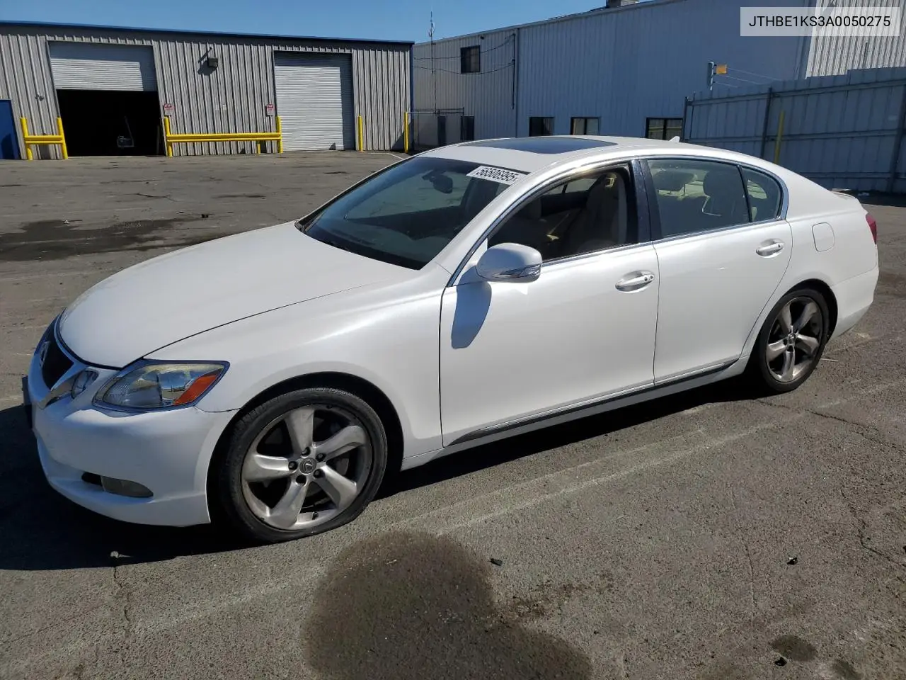2010 Lexus Gs 350 VIN: JTHBE1KS3A0050275 Lot: 56506995