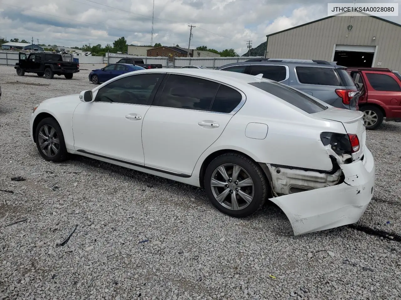2010 Lexus Gs 350 VIN: JTHCE1KS4A0028080 Lot: 56734655