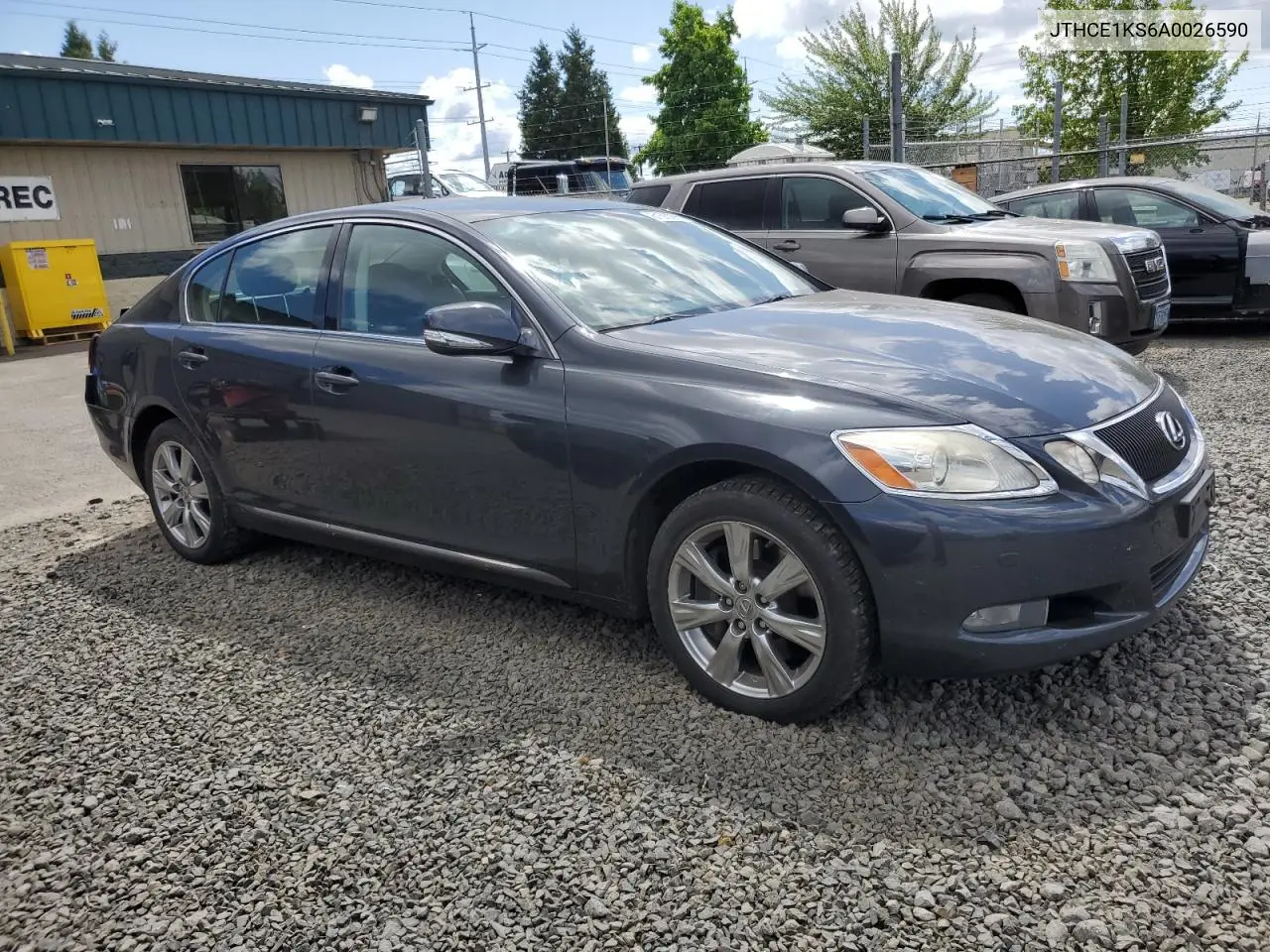 2010 Lexus Gs 350 VIN: JTHCE1KS6A0026590 Lot: 61583295