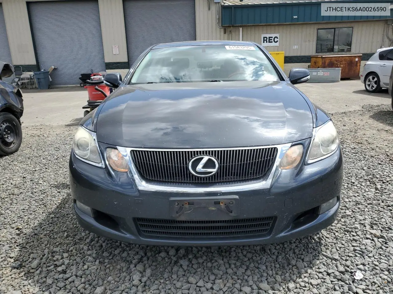 2010 Lexus Gs 350 VIN: JTHCE1KS6A0026590 Lot: 61583295
