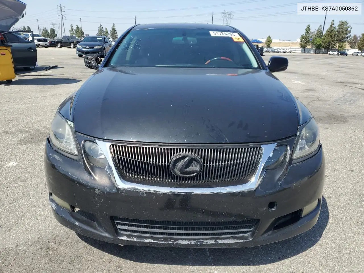 2010 Lexus Gs 350 VIN: JTHBE1KS7A0050862 Lot: 61784005