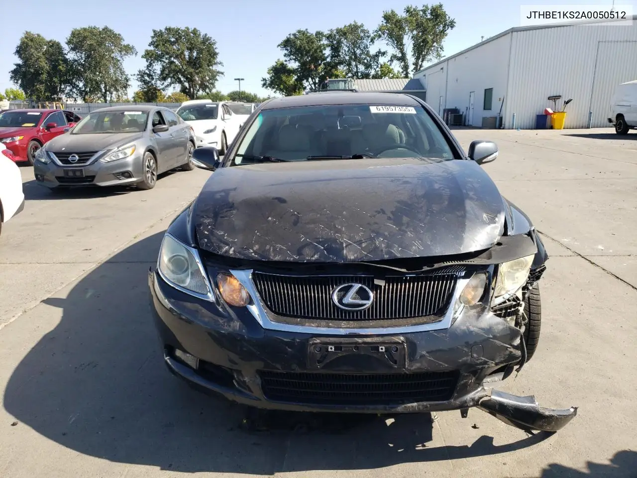 2010 Lexus Gs 350 VIN: JTHBE1KS2A0050512 Lot: 61957355