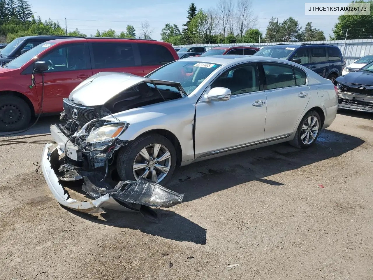 2010 Lexus Gs 350 VIN: JTHCE1KS1A0026173 Lot: 62713405