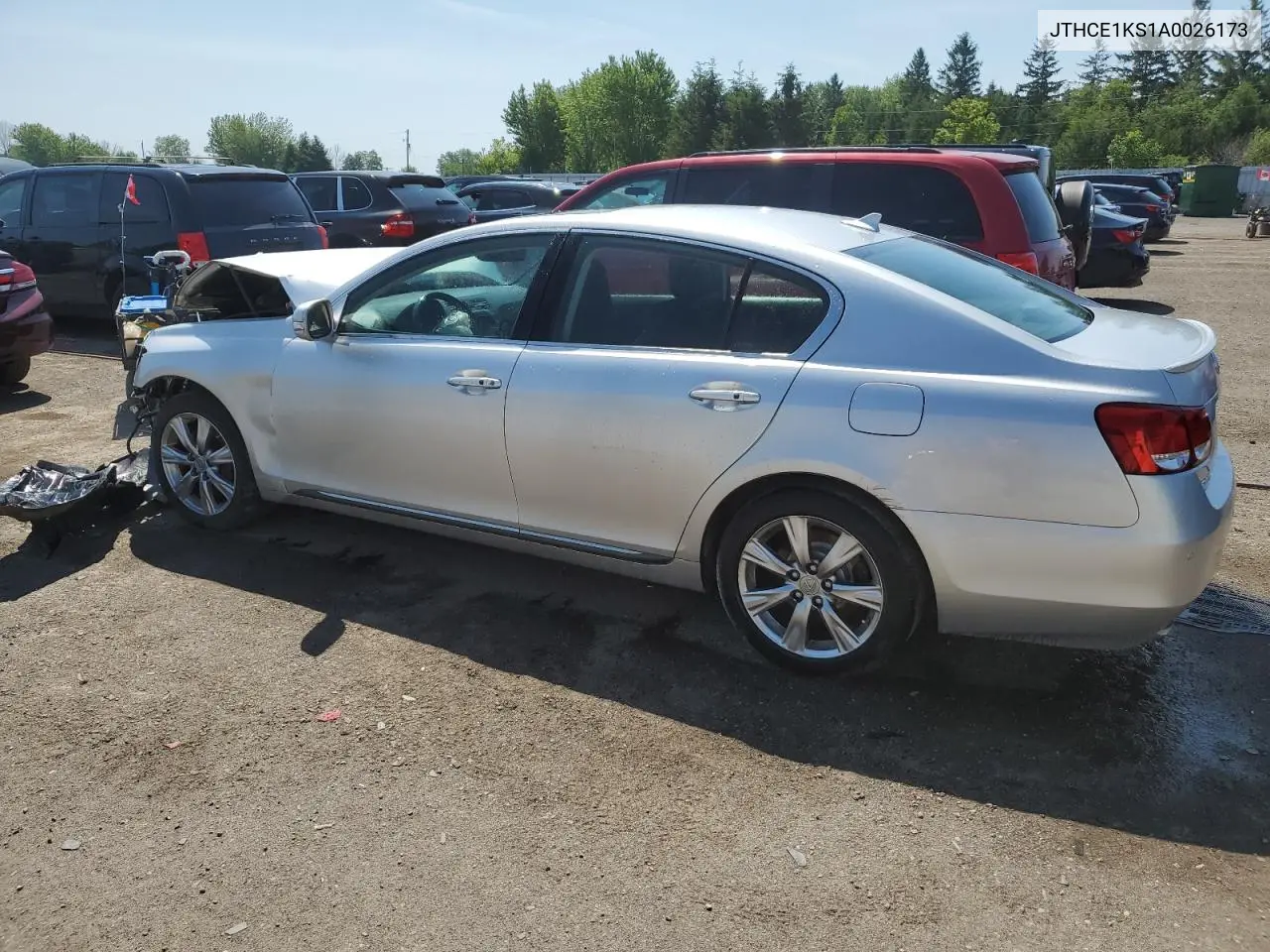 2010 Lexus Gs 350 VIN: JTHCE1KS1A0026173 Lot: 62713405