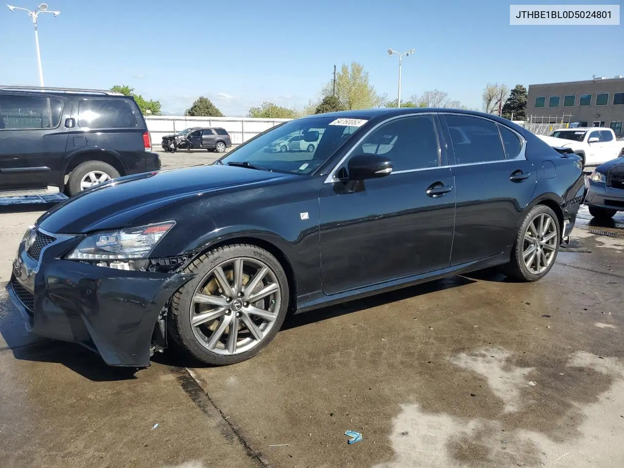 2013 Lexus Gs 350 VIN: JTHBE1BL0D5024801 Lot: 54760065