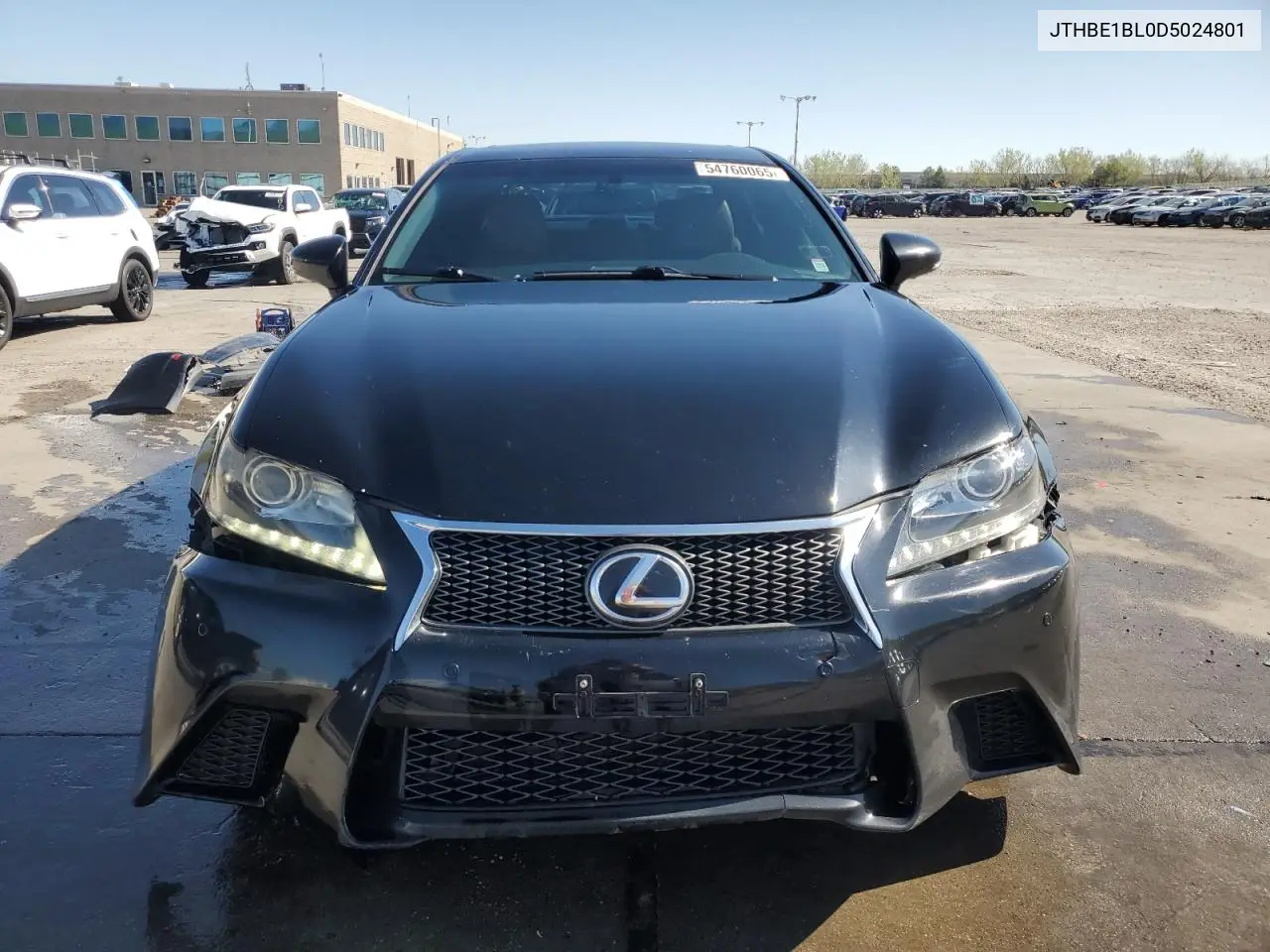 2013 Lexus Gs 350 VIN: JTHBE1BL0D5024801 Lot: 54760065