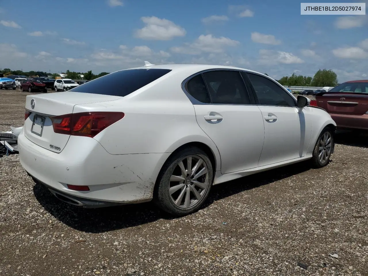 2013 Lexus Gs 350 VIN: JTHBE1BL2D5027974 Lot: 55384205