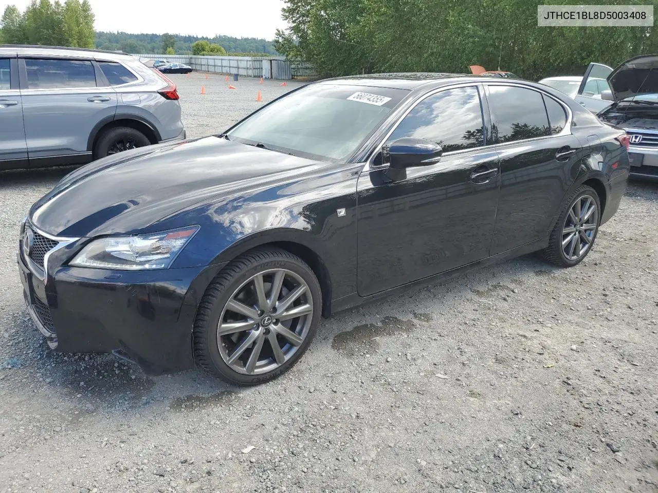 2013 Lexus Gs 350 VIN: JTHCE1BL8D5003408 Lot: 56074355