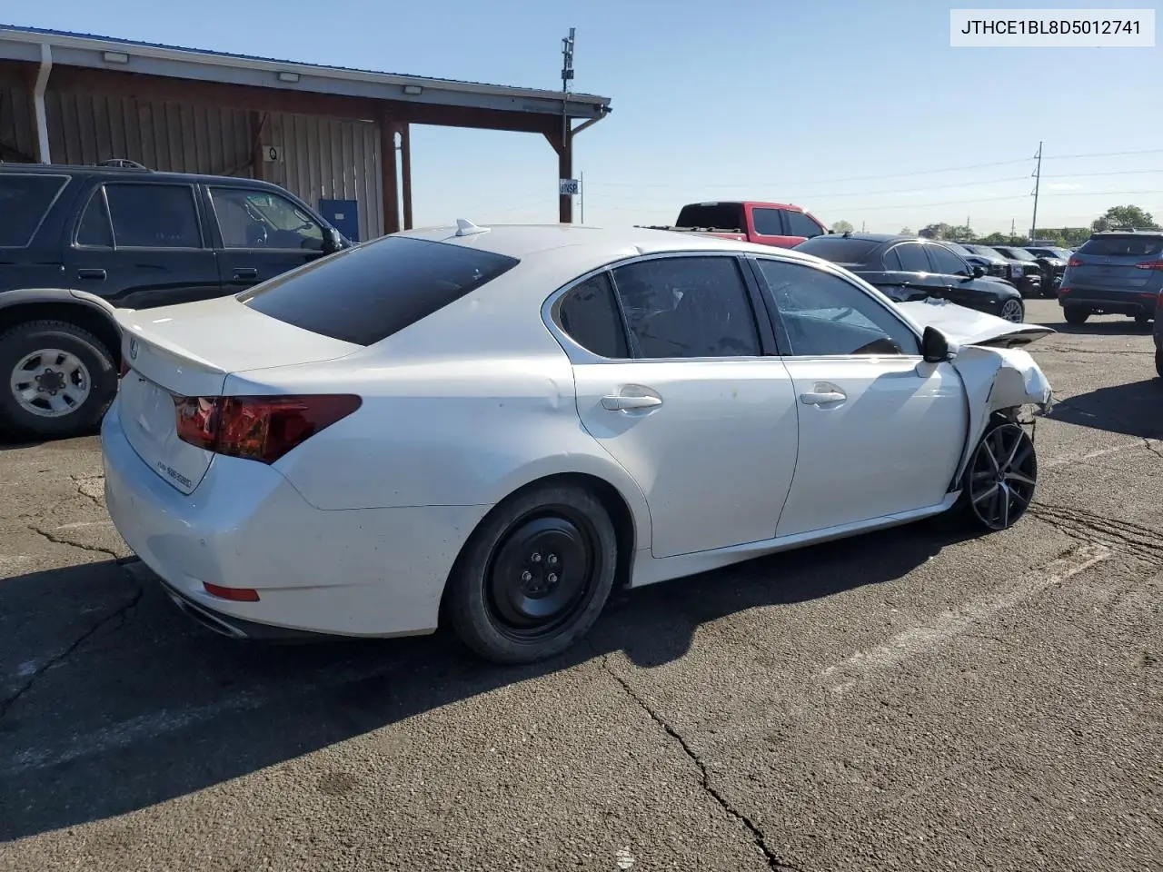 2013 Lexus Gs 350 VIN: JTHCE1BL8D5012741 Lot: 56676355