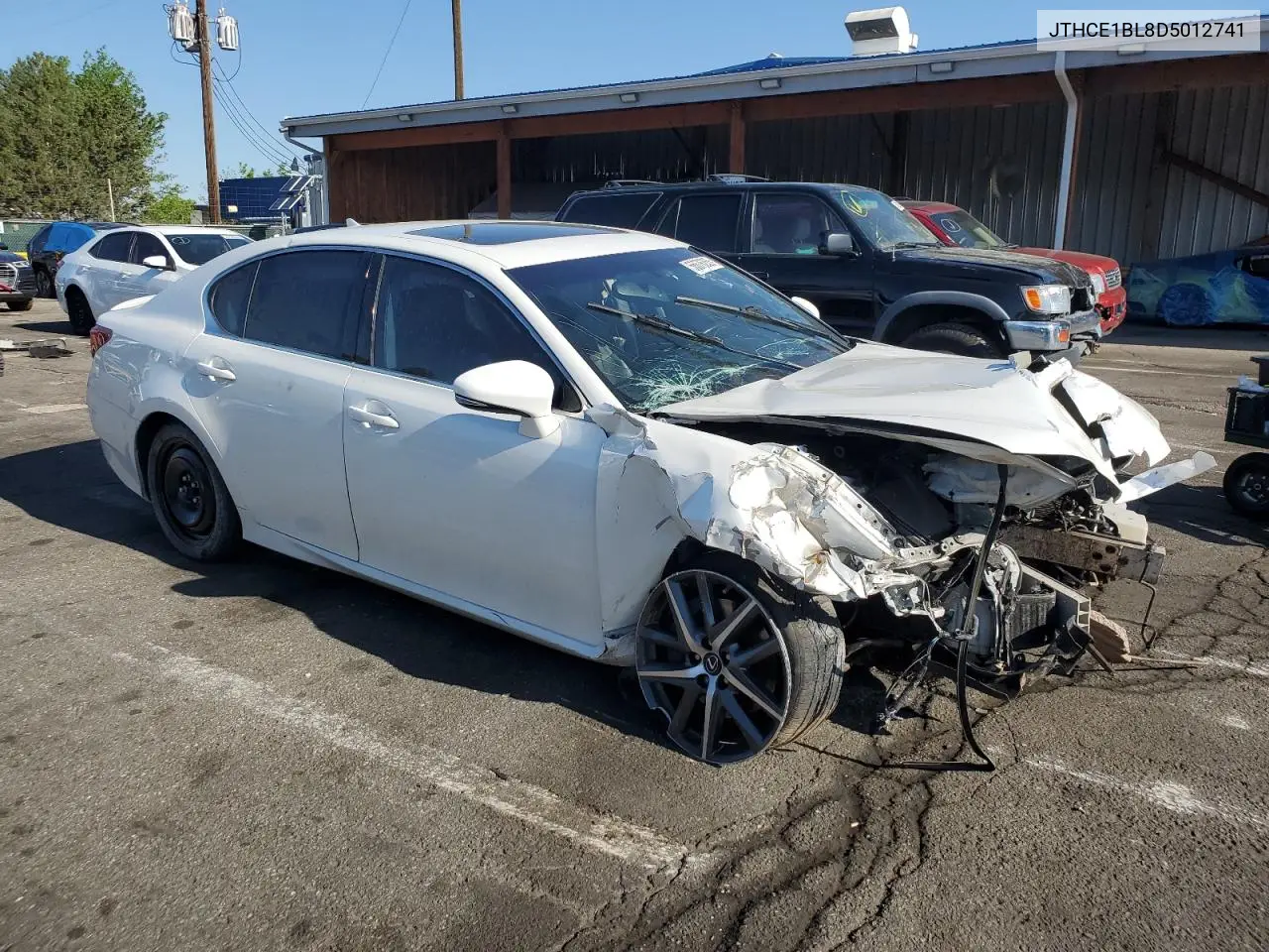 2013 Lexus Gs 350 VIN: JTHCE1BL8D5012741 Lot: 56676355