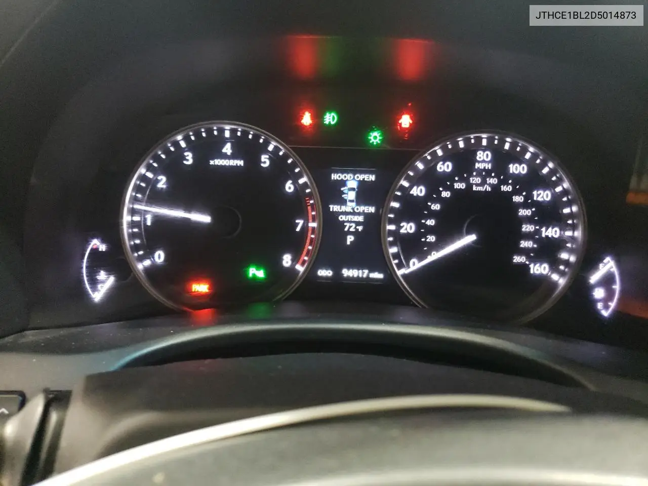 2013 Lexus Gs 350 VIN: JTHCE1BL2D5014873 Lot: 56748455