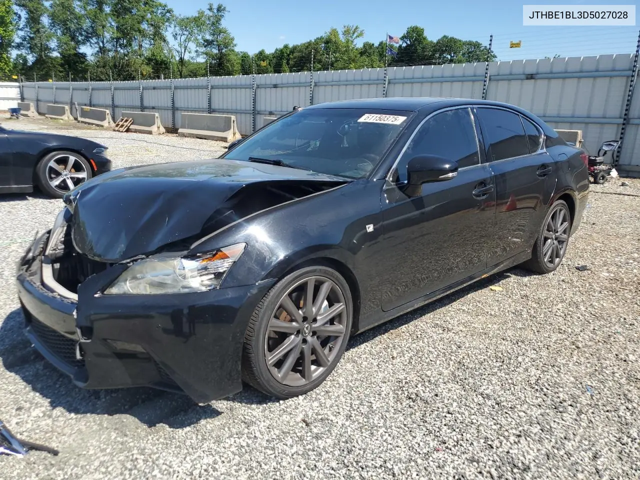 2013 Lexus Gs 350 VIN: JTHBE1BL3D5027028 Lot: 61150375