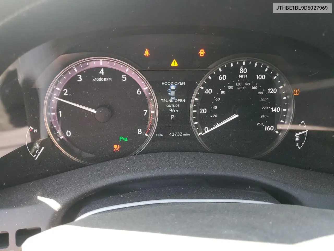 2013 Lexus Gs 350 VIN: JTHBE1BL9D5027969 Lot: 62105705