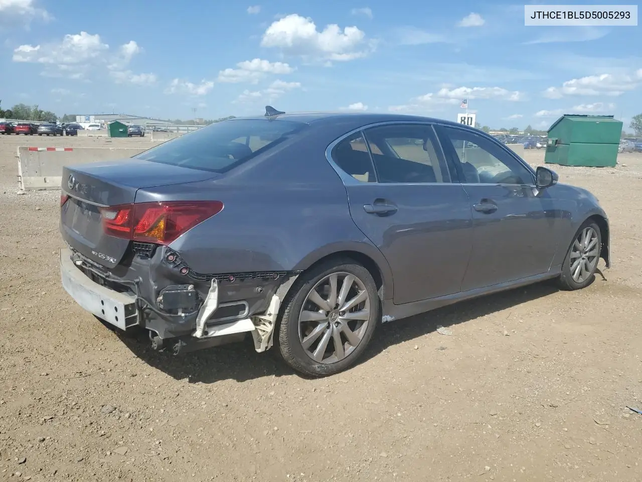 2013 Lexus Gs 350 VIN: JTHCE1BL5D5005293 Lot: 62202785
