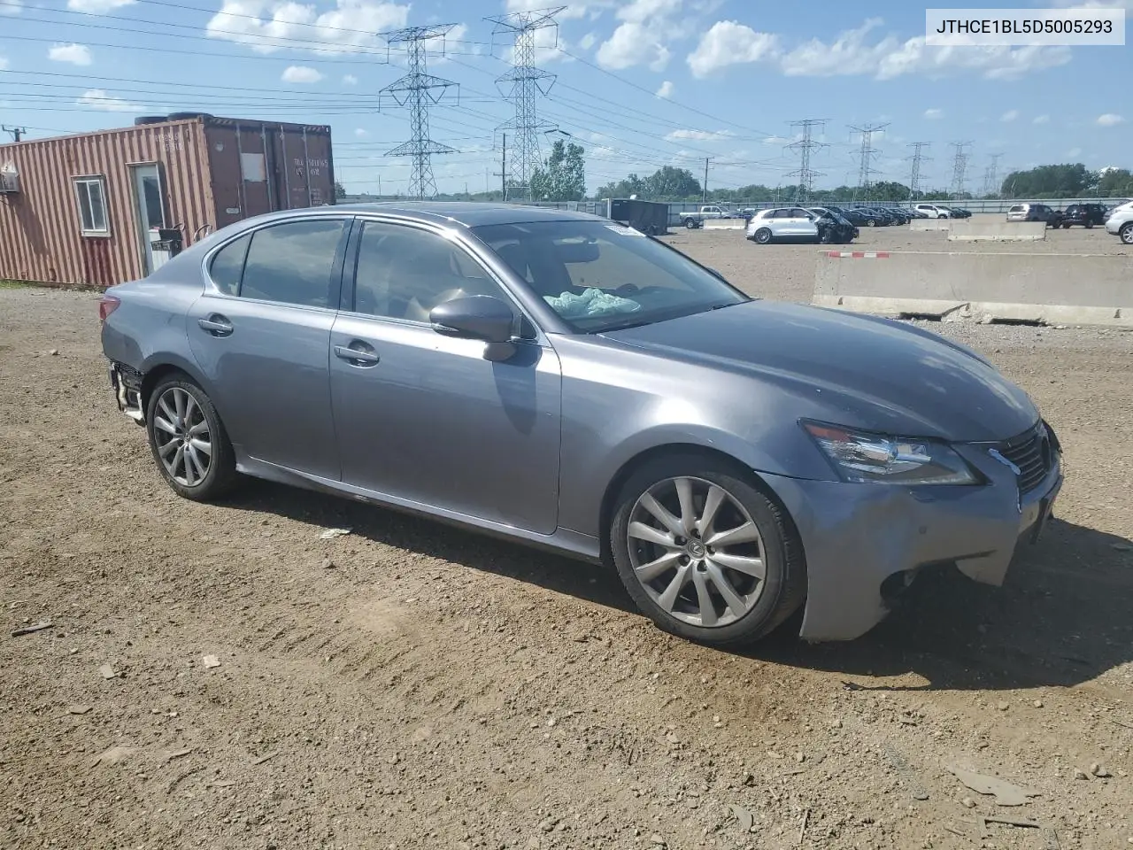 2013 Lexus Gs 350 VIN: JTHCE1BL5D5005293 Lot: 62202785