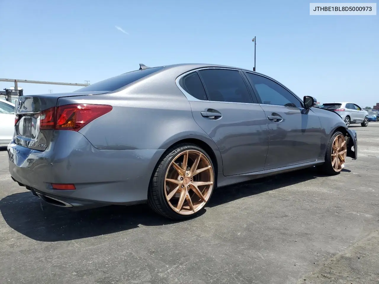 2013 Lexus Gs 350 VIN: JTHBE1BL8D5000973 Lot: 62224855