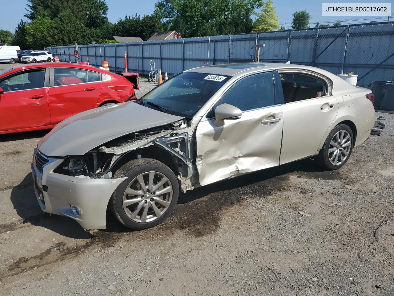2013 Lexus Gs 350 VIN: JTHCE1BL8D5017602 Lot: 62355725