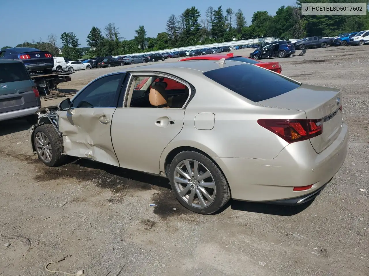 2013 Lexus Gs 350 VIN: JTHCE1BL8D5017602 Lot: 62355725