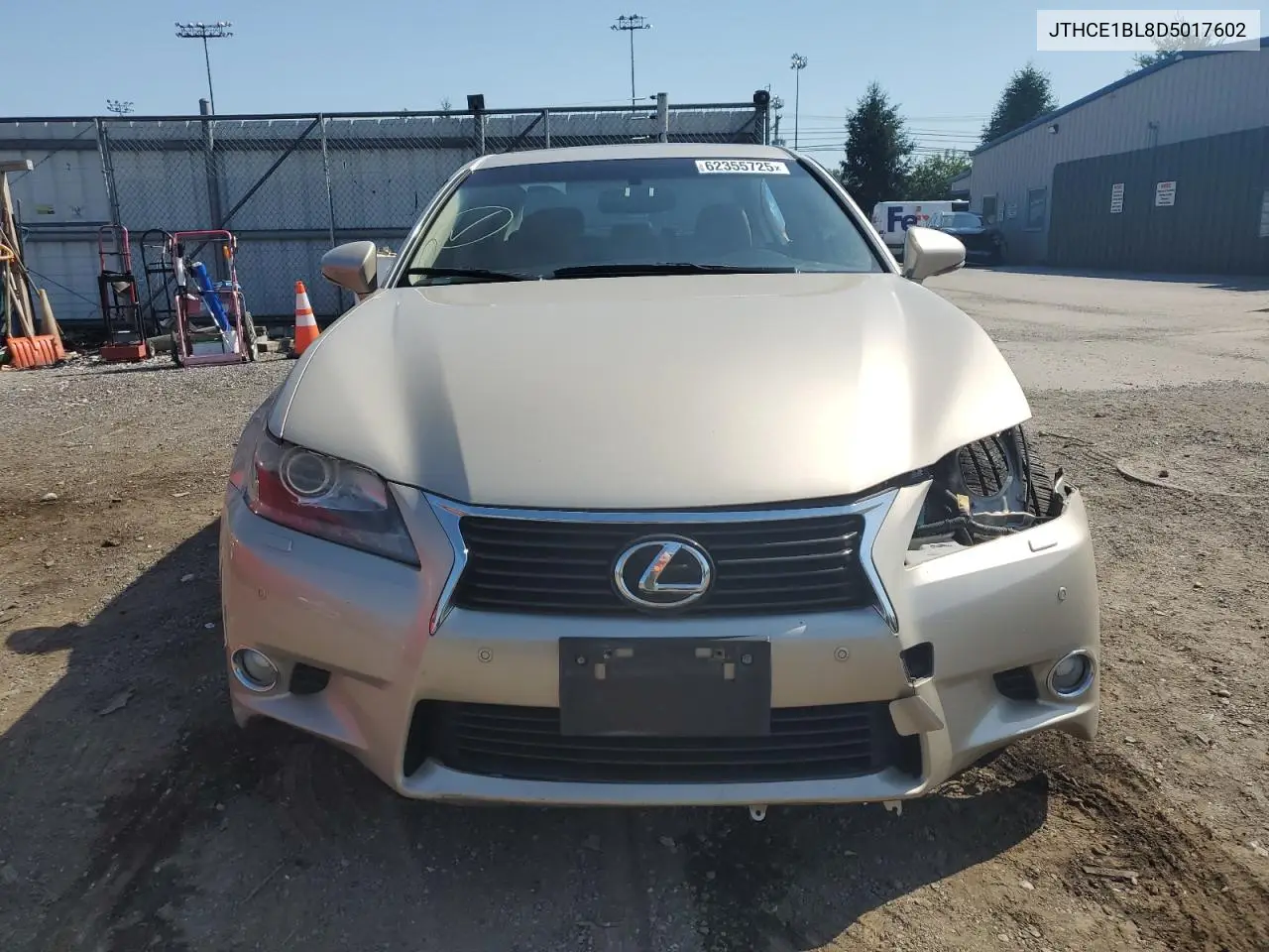 2013 Lexus Gs 350 VIN: JTHCE1BL8D5017602 Lot: 62355725