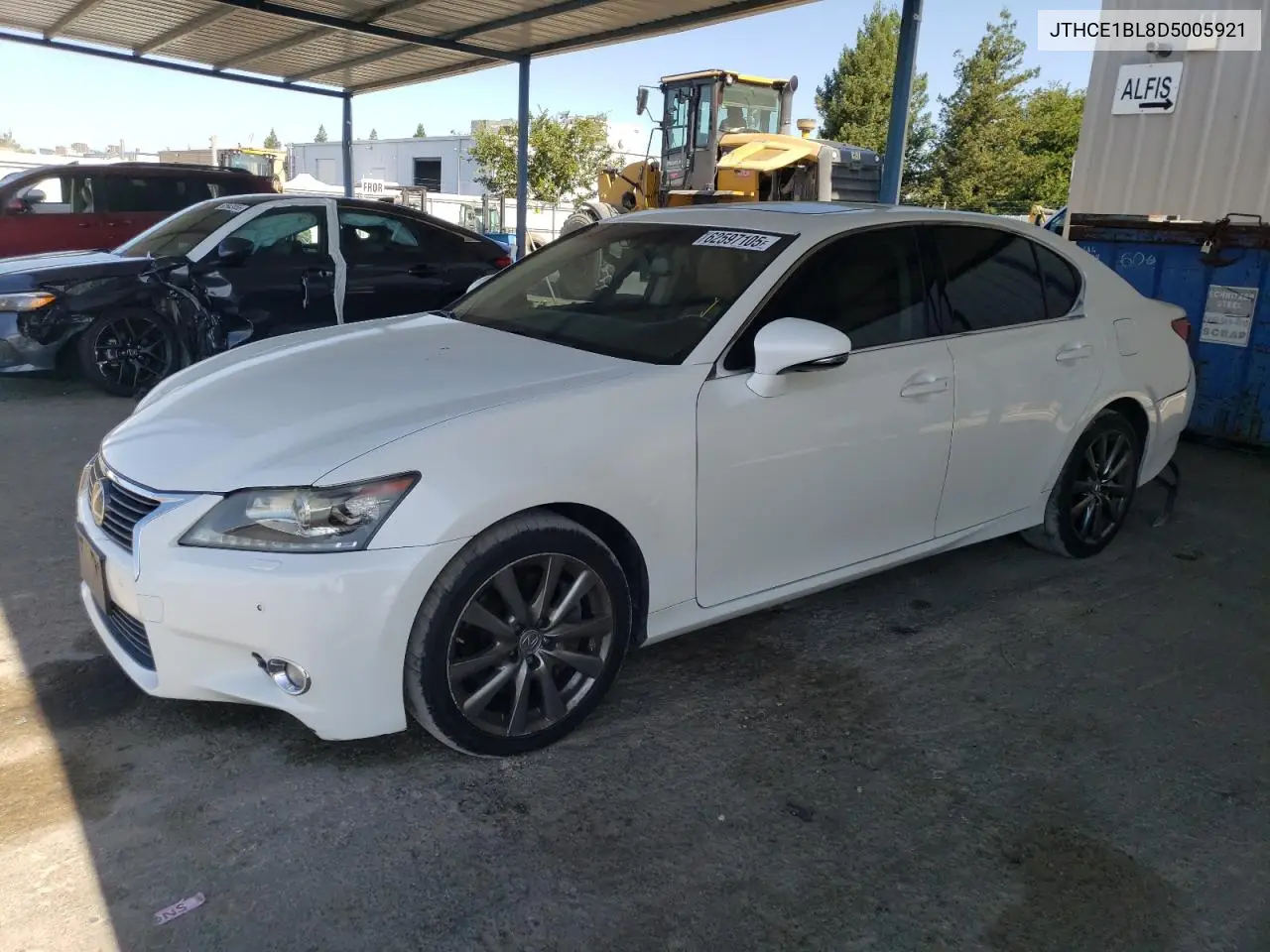 2013 Lexus Gs 350 VIN: JTHCE1BL8D5005921 Lot: 62597105