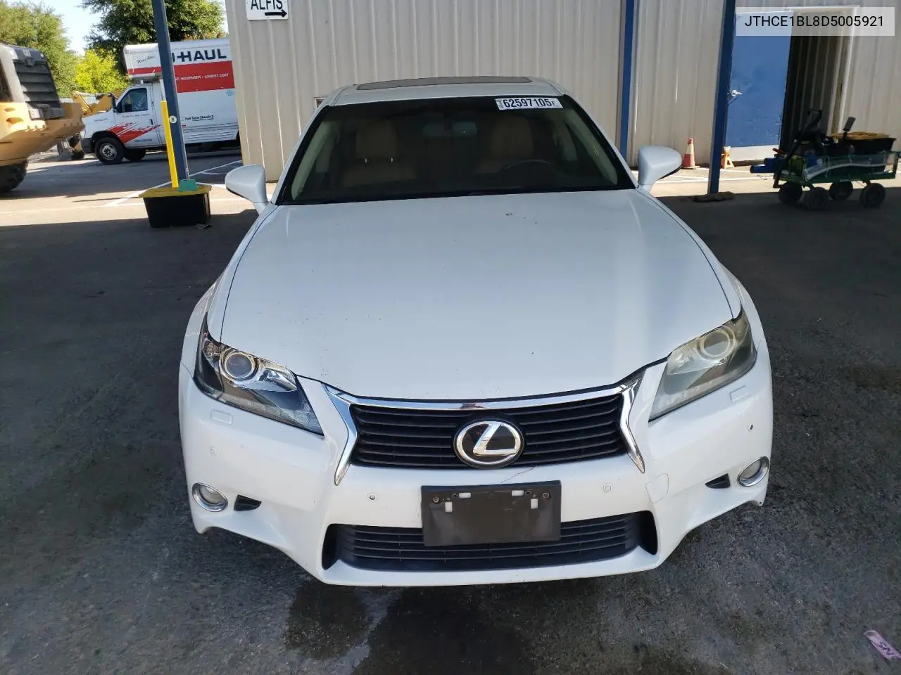 2013 Lexus Gs 350 VIN: JTHCE1BL8D5005921 Lot: 62597105