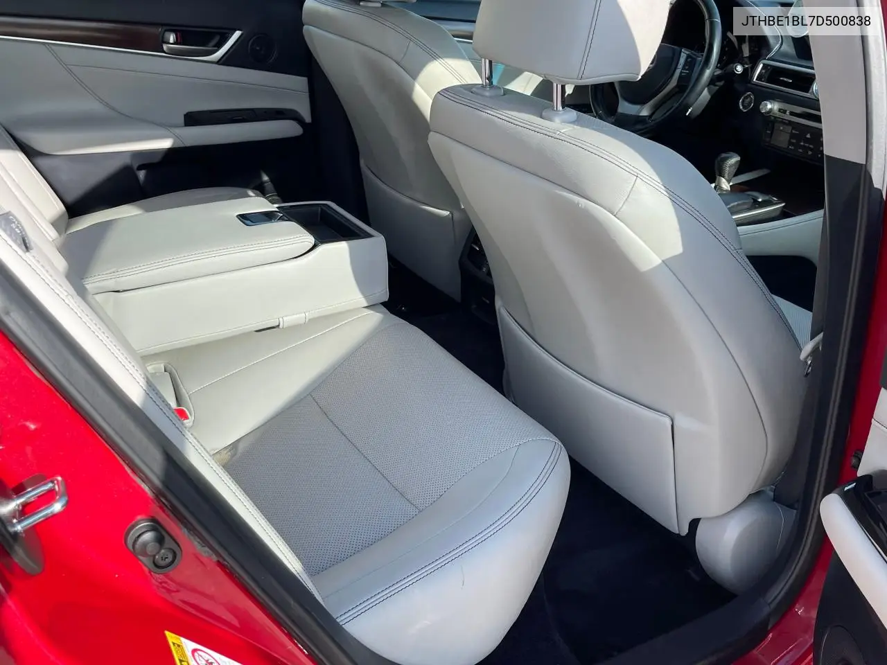 2013 Lexus Gs 350 VIN: JTHBE1BL7D500838 Lot: 62813245