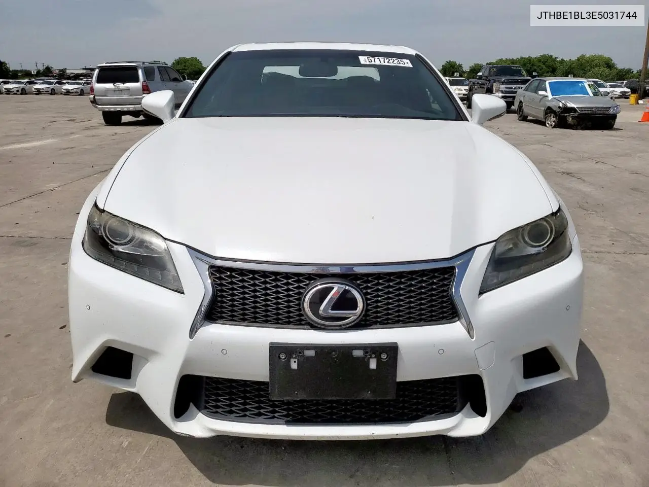 2014 Lexus Gs 350 VIN: JTHBE1BL3E5031744 Lot: 57172235