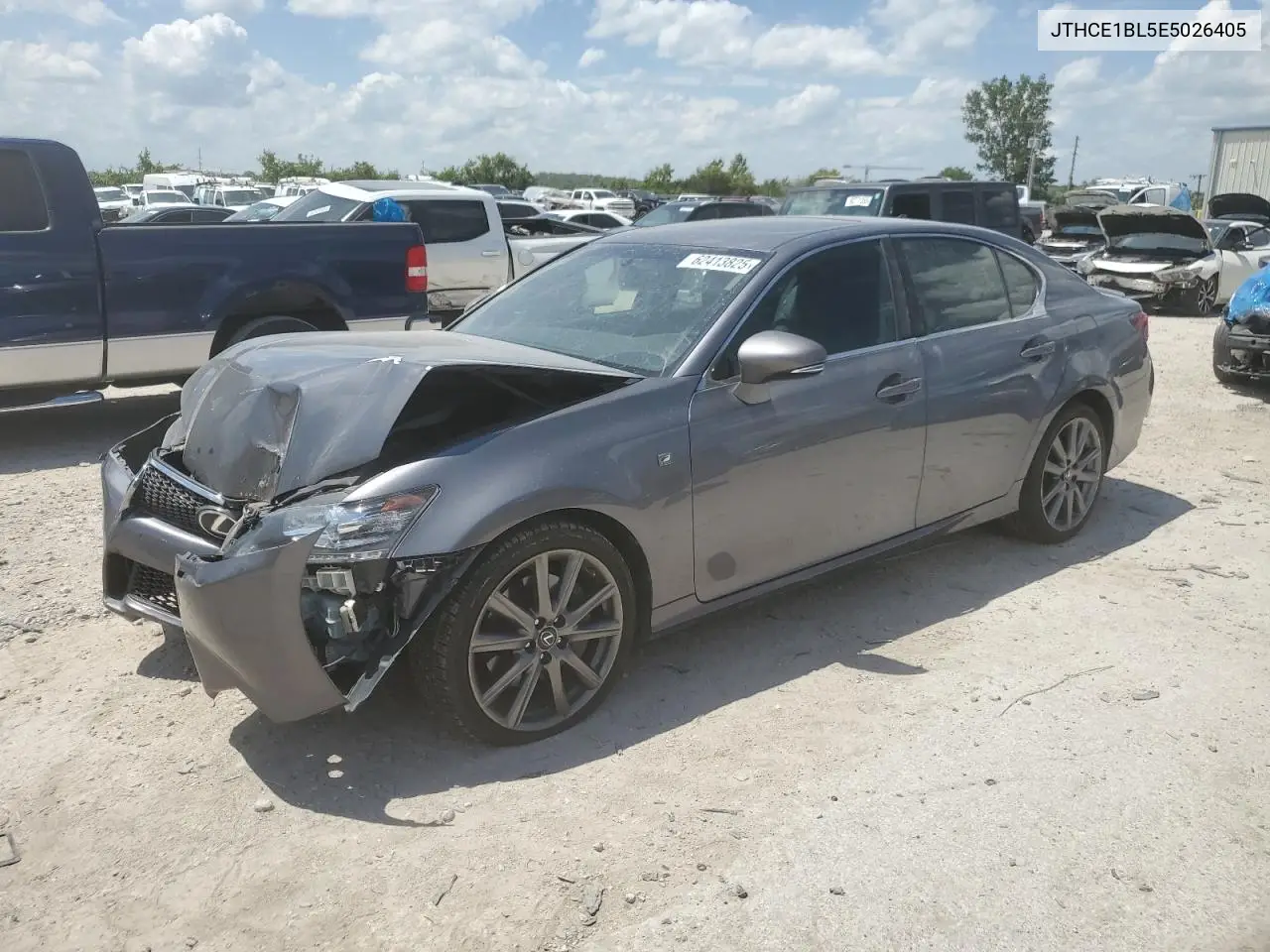 2014 Lexus Gs 350 VIN: JTHCE1BL5E5026405 Lot: 62413825