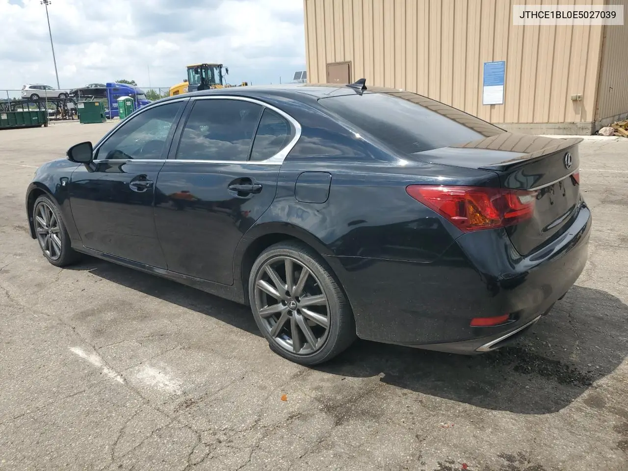 2014 Lexus Gs 350 VIN: JTHCE1BL0E5027039 Lot: 62585395
