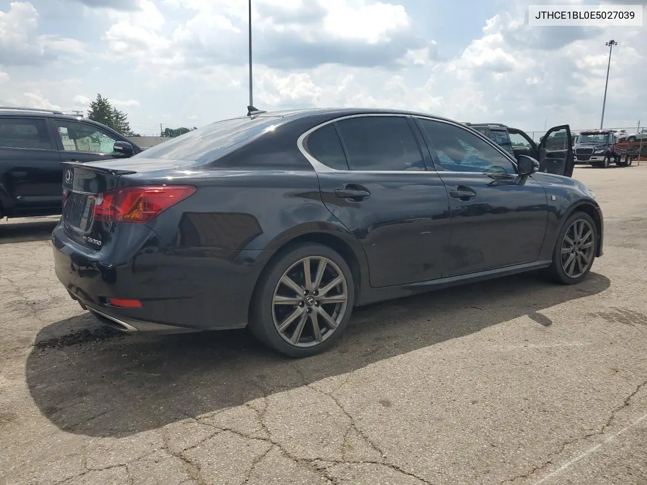 2014 Lexus Gs 350 VIN: JTHCE1BL0E5027039 Lot: 62585395