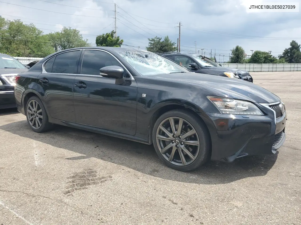 2014 Lexus Gs 350 VIN: JTHCE1BL0E5027039 Lot: 62585395