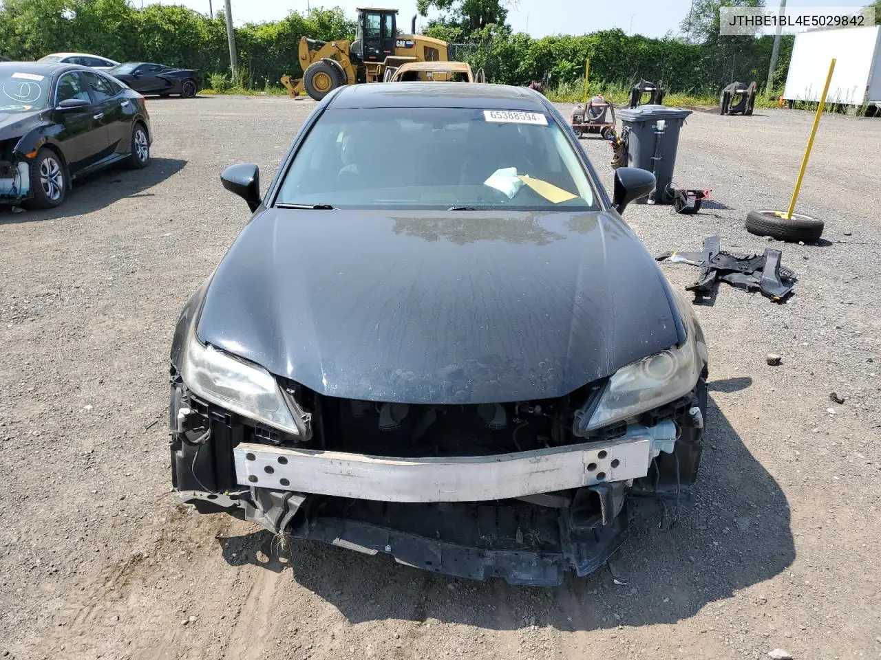 2014 Lexus Gs 350 VIN: JTHBE1BL4E5029842 Lot: 65388594